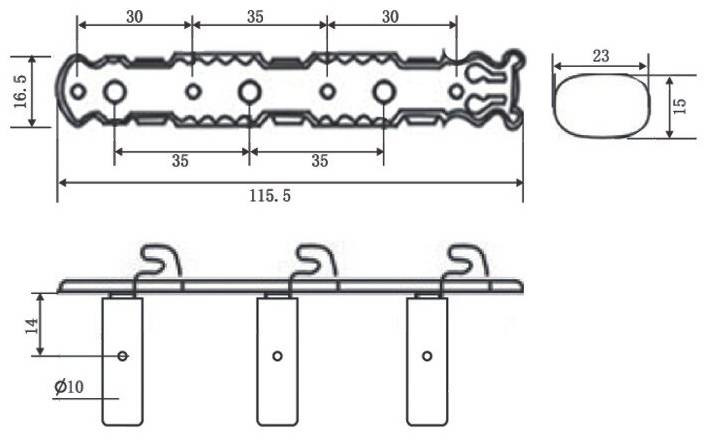Колки Dr.Parts CMH 0350/GD