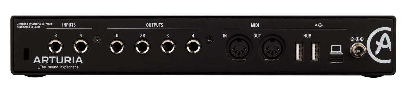 Аудиоинтерфейс Arturia MiniFuse 4 Black