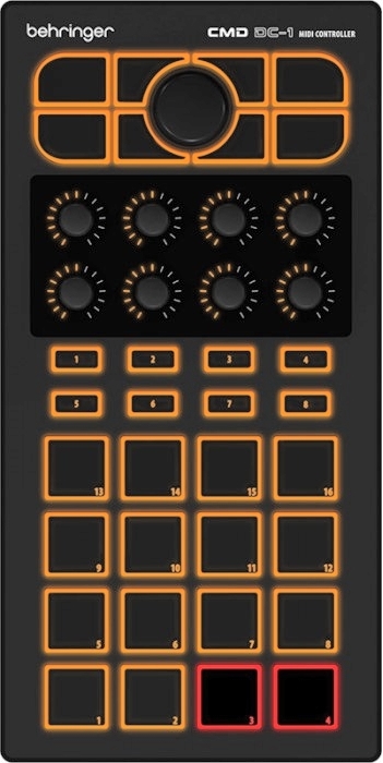 DJ-MIDI контроллер Behringer CMD DC-1