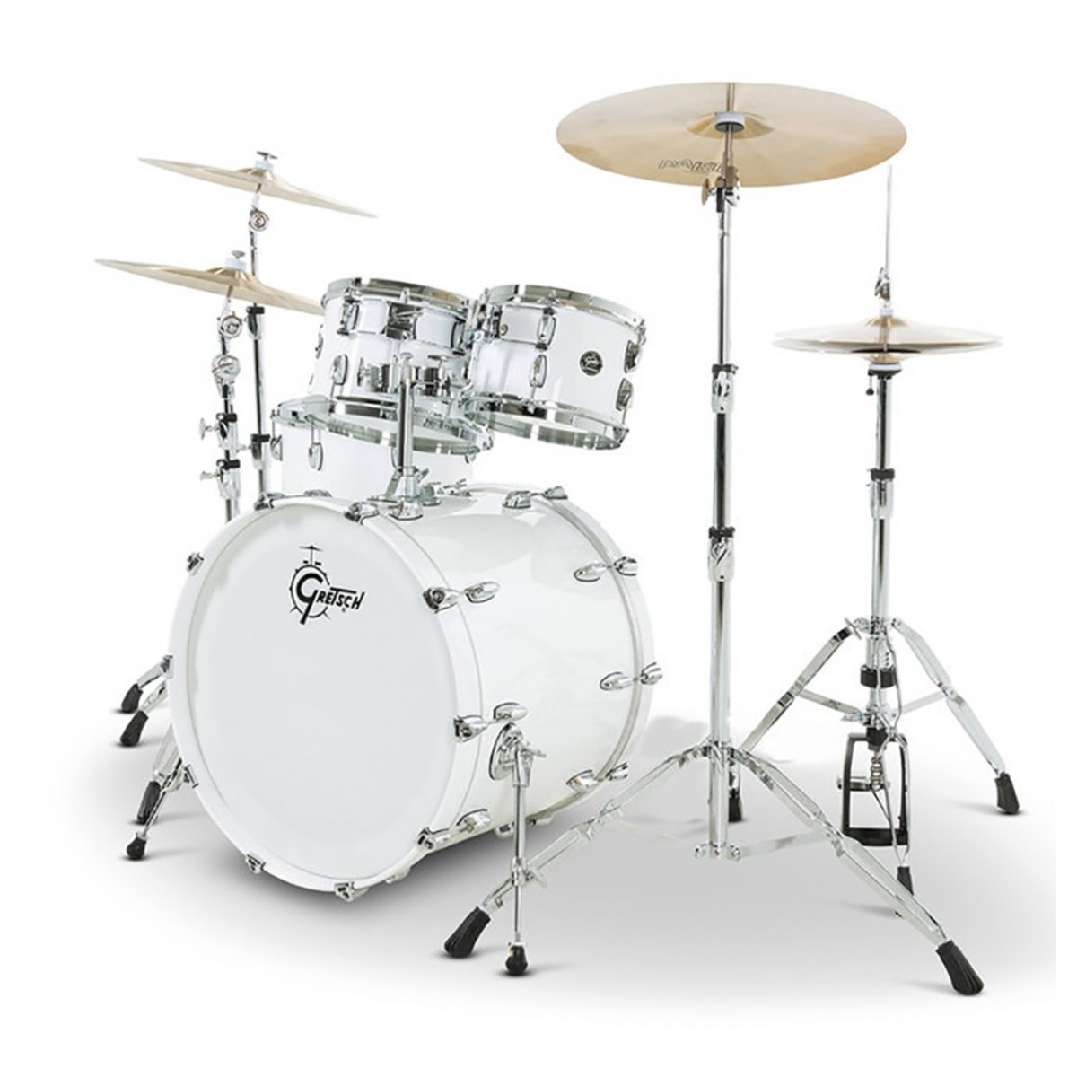 Ударная установка GRETSCH RN2-E8246-PW Renown Maple Piano White