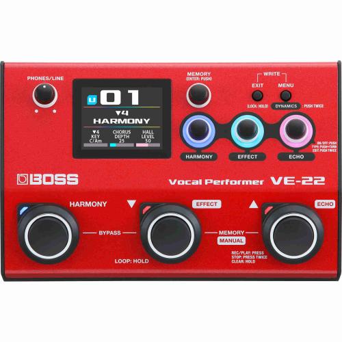 Вокальный процессор BOSS VE-22