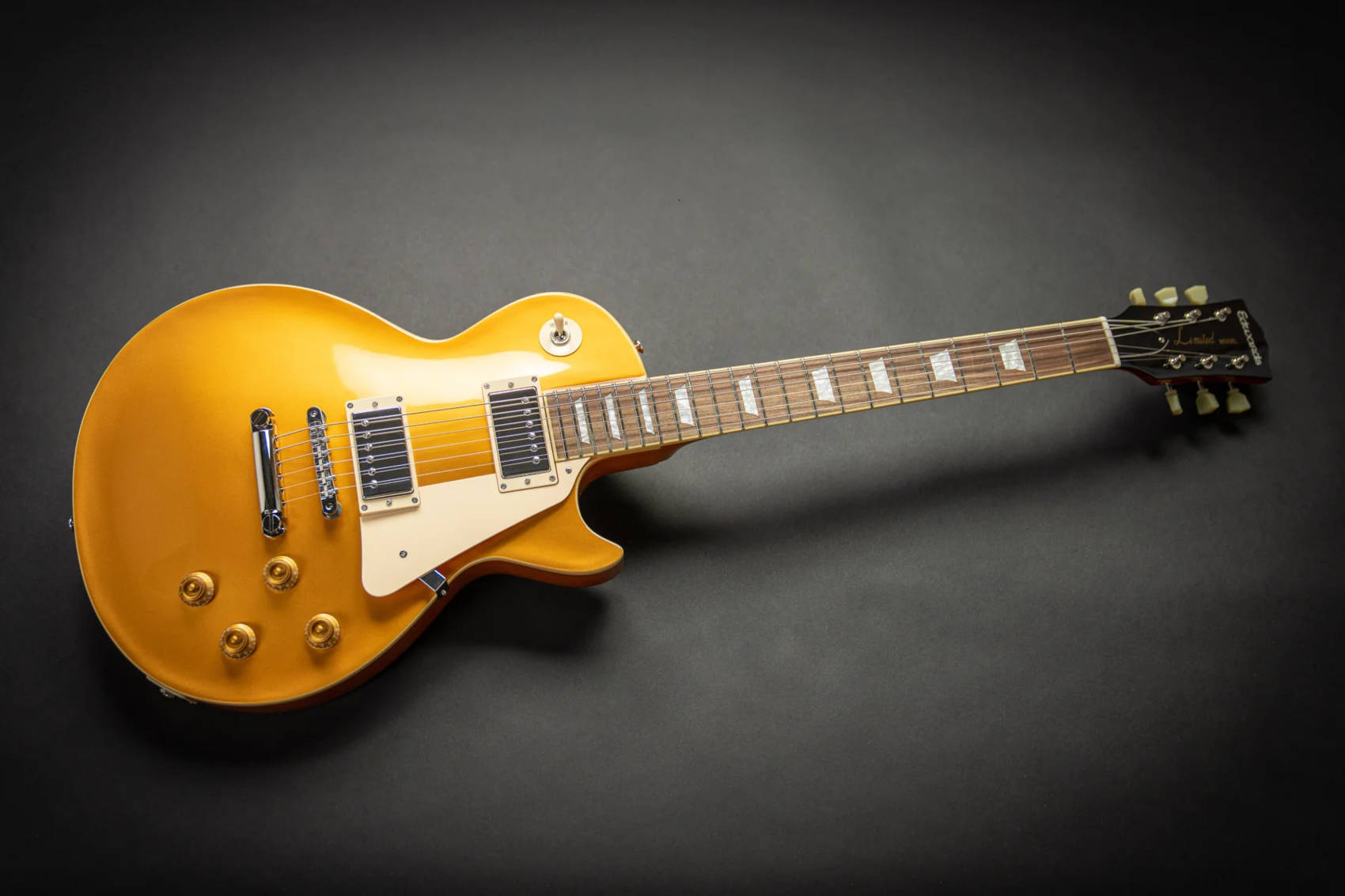 Электрогитара ESP Edwards E-LP-125SD Gold Top