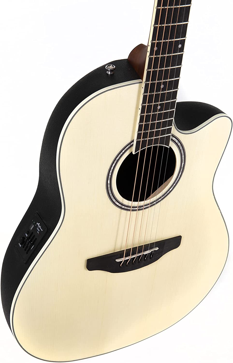 Электроакустическая гитара APPLAUSE AB24II-4S Balladeer Mid Cutaway Natural Satin
