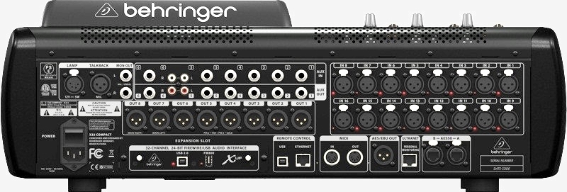 Цифровой микшер Behringer X32 COMPACT - 32-канала