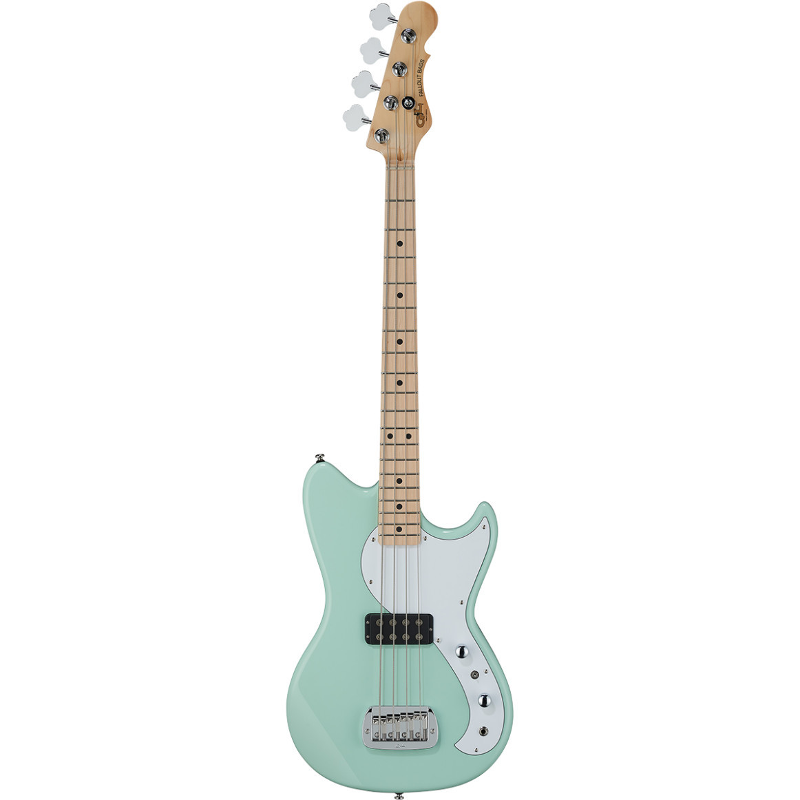 Бас-гитара G&L Tribute Fallout Bass Surf Green MP