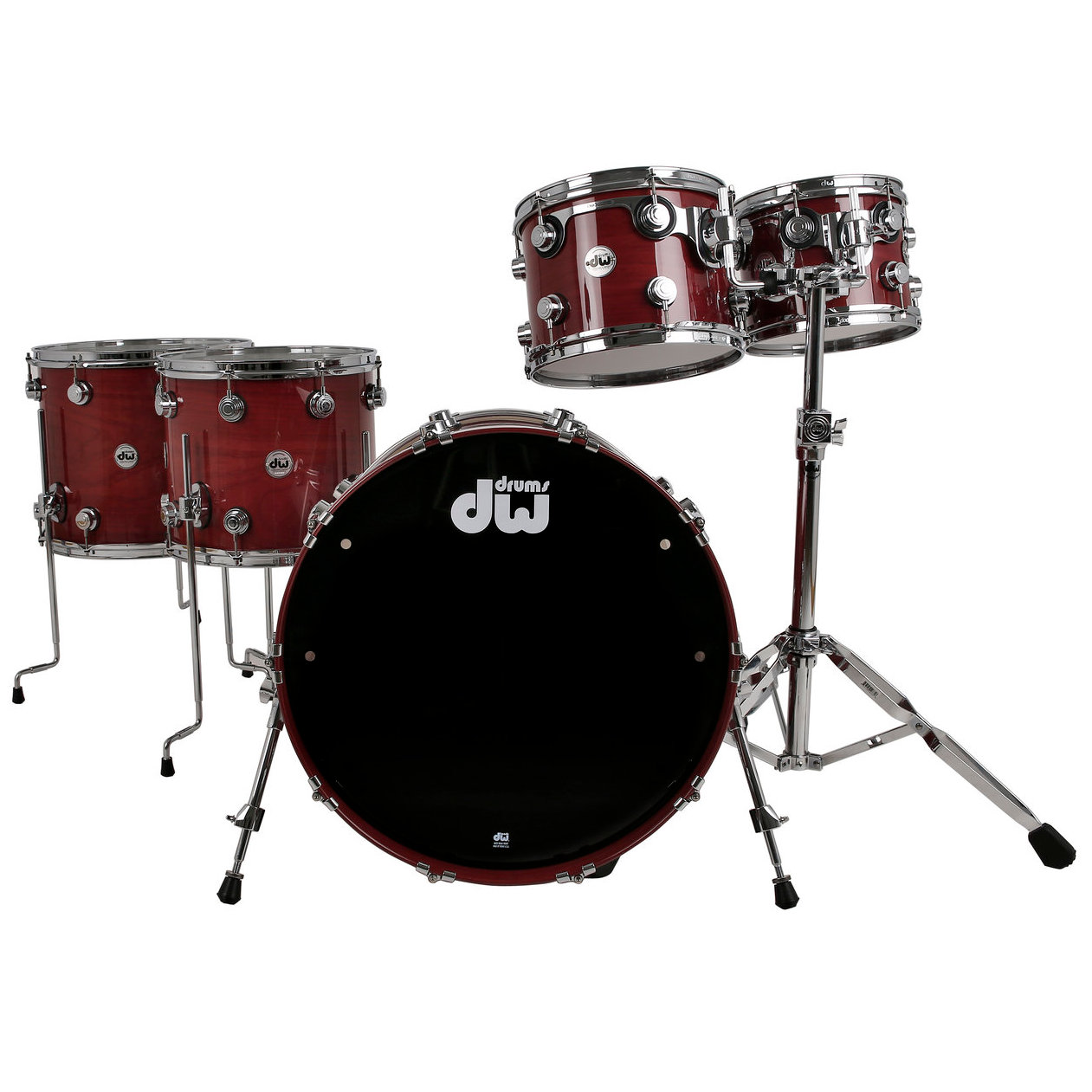 Ударная установка Drum Workshop Collector's Lacquer Custom RED