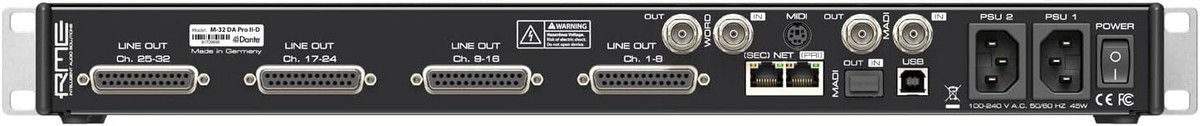 Конвертер RME M-32 DA Pro II-D