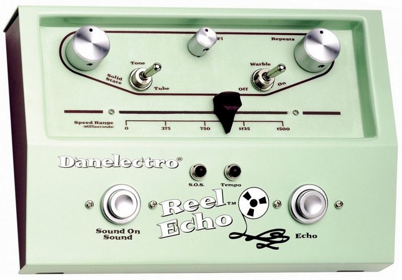 Педаль эффектов дилей/эхо Danelectro DTE1