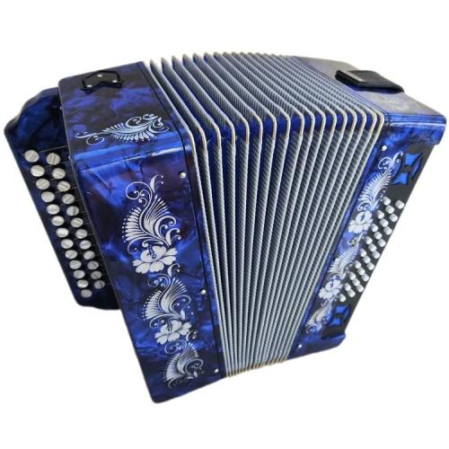 Гармонь ТУЛЬСКАЯ 301М (Г-21 Синяя ДО-Мажор)