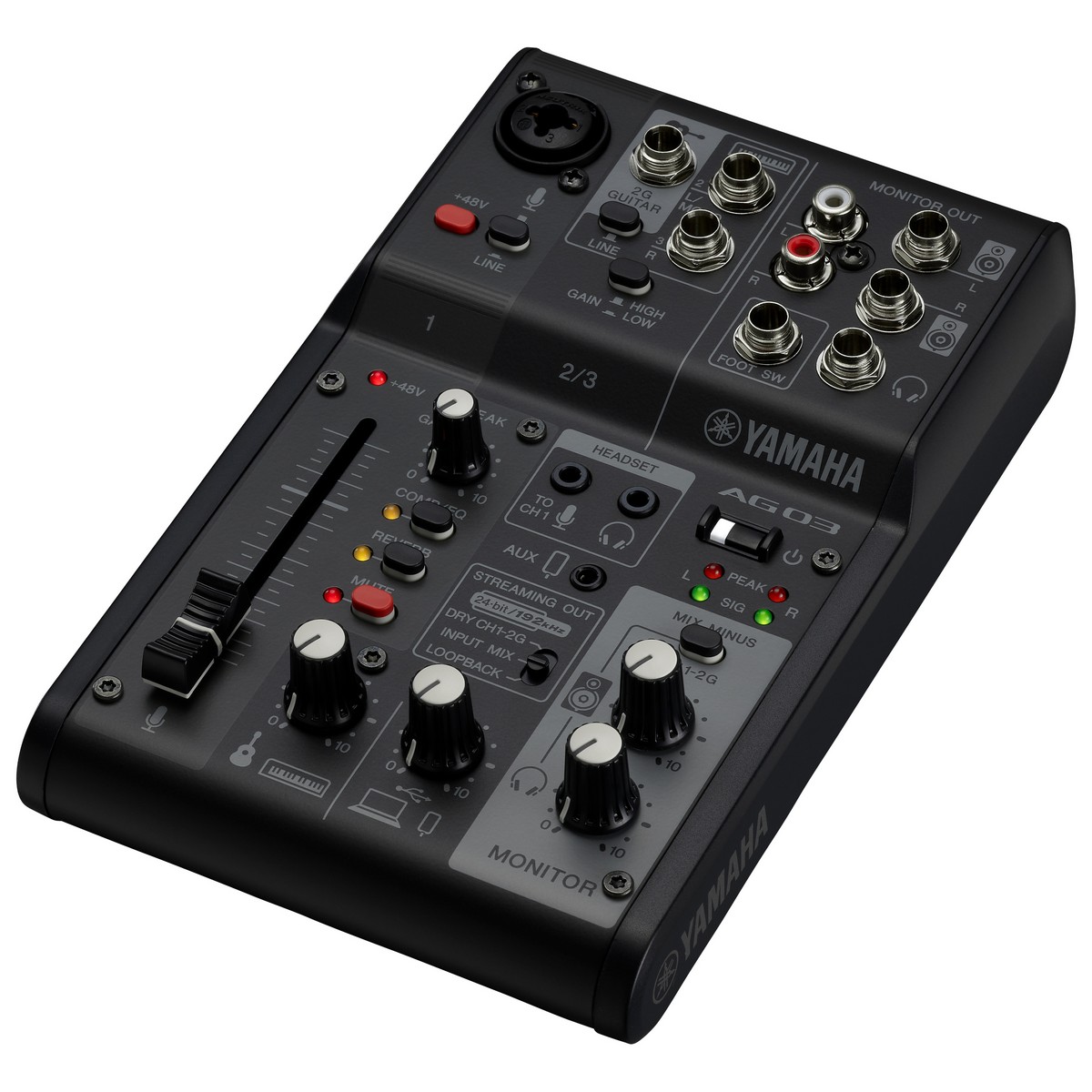 Микшер Yamaha AG03MK2 Black LSPK