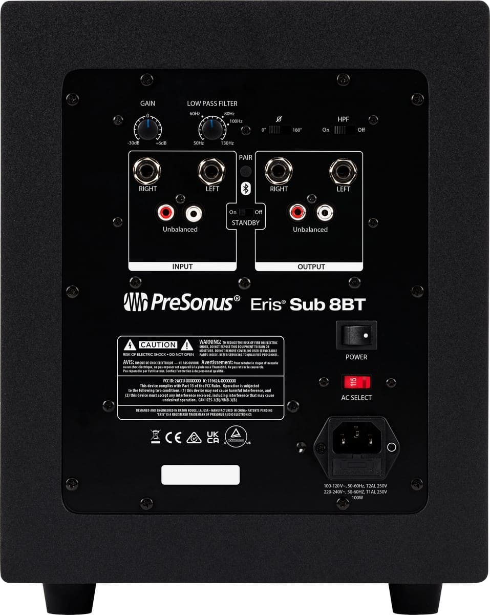 Сабвуфер PreSonus Eris Sub8 BT