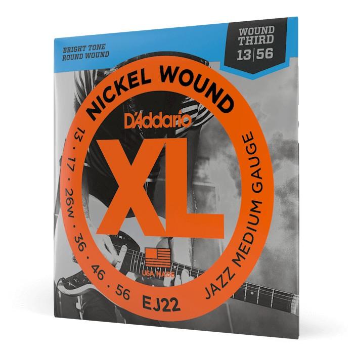 Струны для гитары D'Addario EJ22