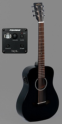Тревел гитара Sigma TM-12E-BK