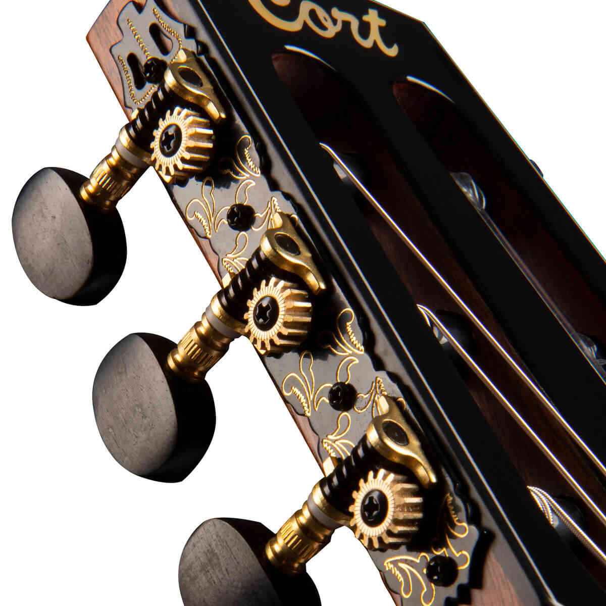 Электроклассическая гитара Cort Gold-OC8-NYLON-WCASE-NAT