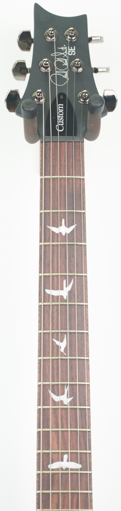 Электрогитара PRS SE Exotic Custom 24-08 Poplar Burl Charcoal Cherry Midnight Burst