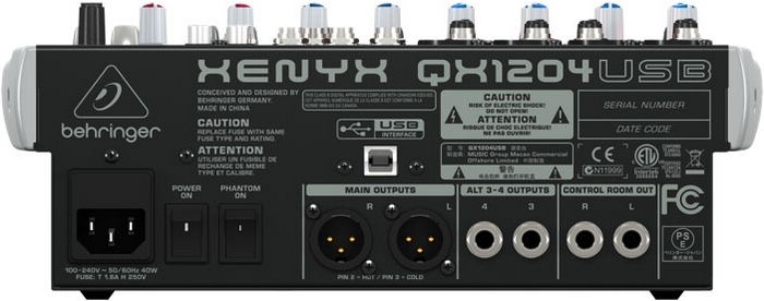 Микшер Behringer QX1204USB