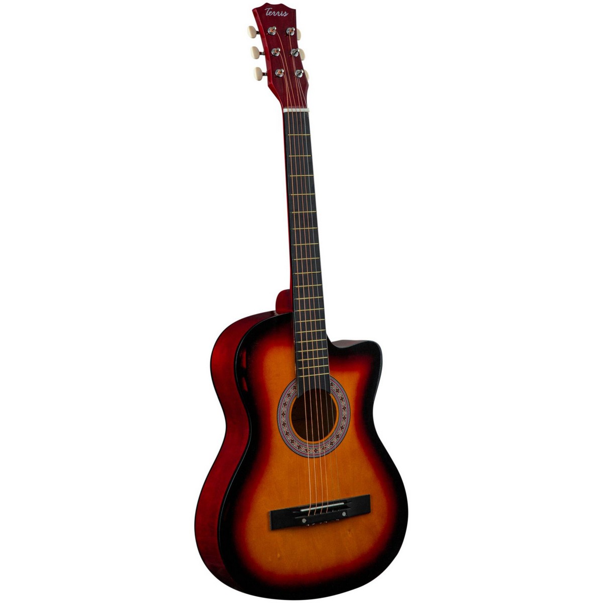 Фолк гитара TERRIS TF-3802С SB