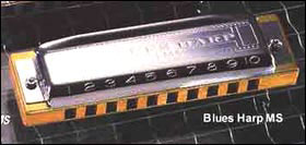 Губная гармошка Hohner Blues Harp MS