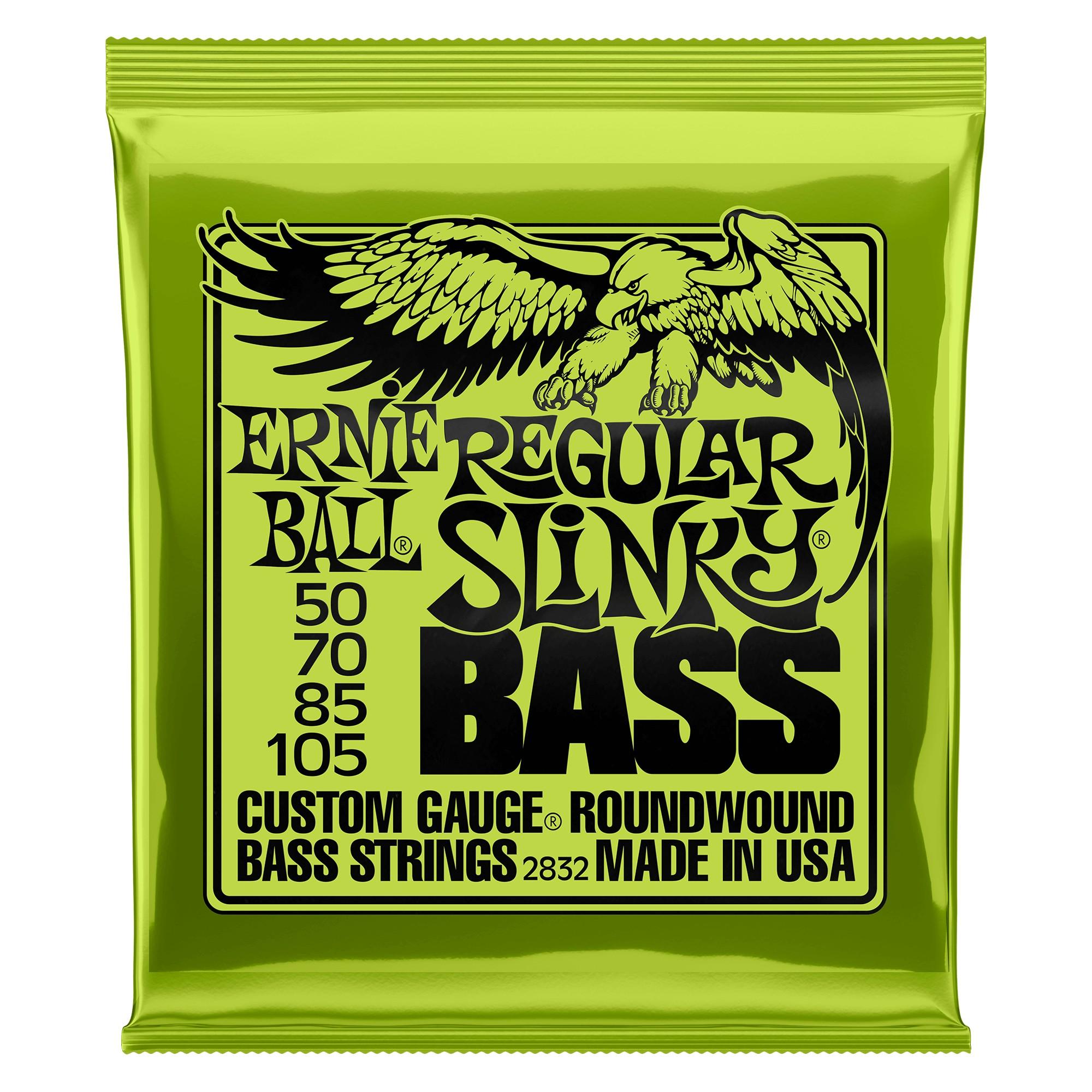 Струны для бас-гитары ERNIE BALL 2832