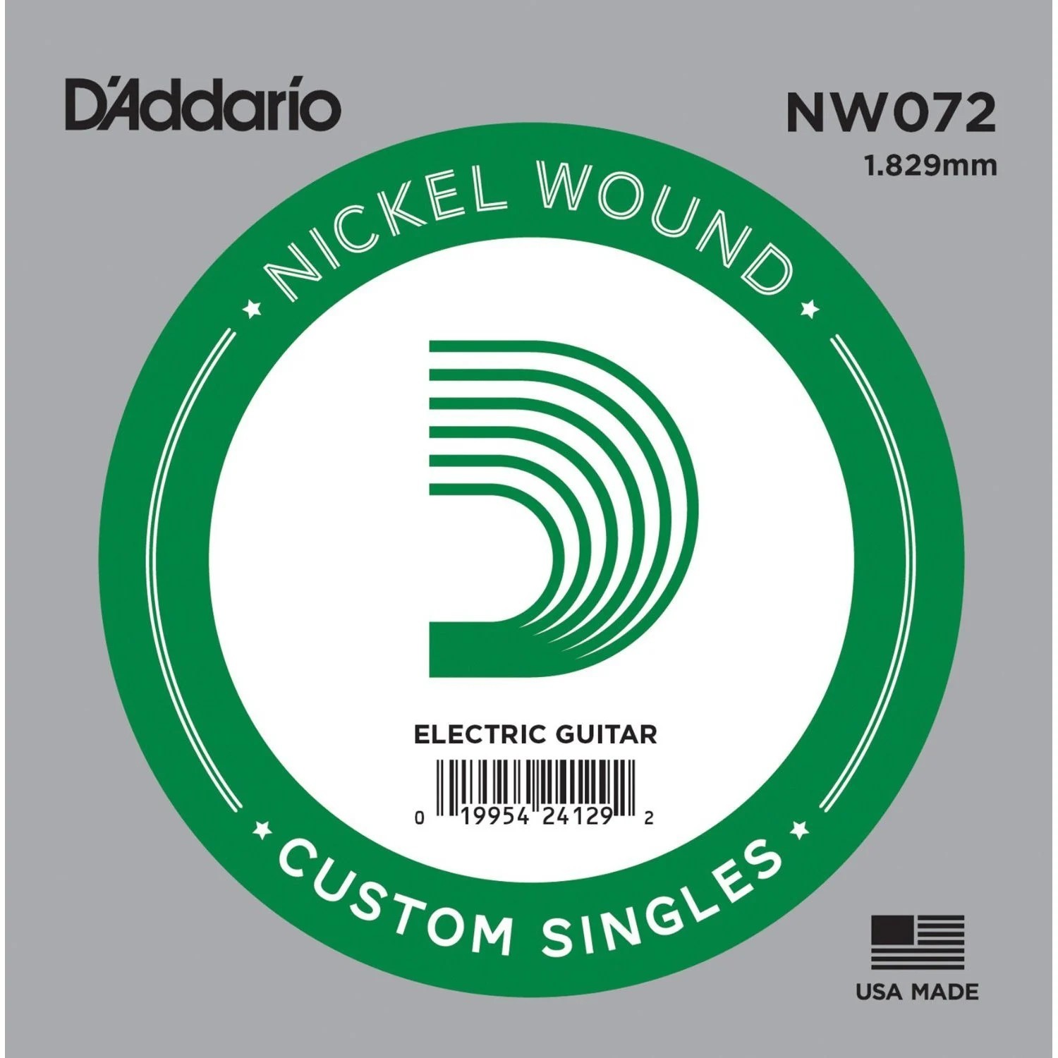 Одиночная струна D'ADDARIO NW072