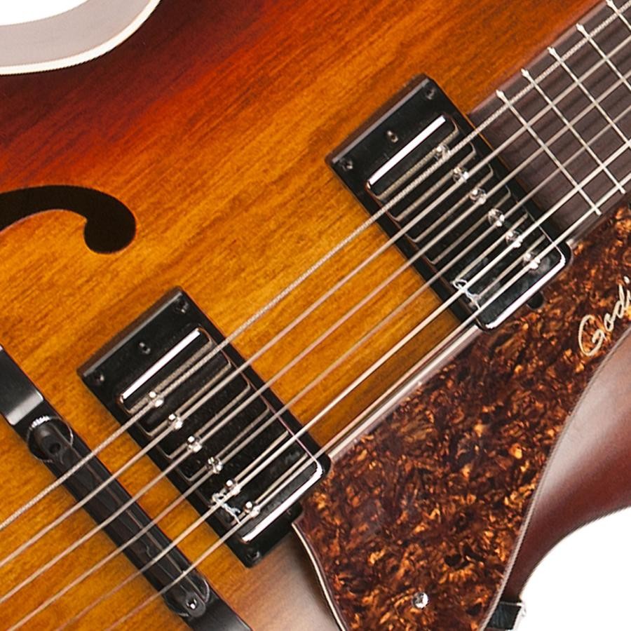 Полуакустическая гитара Godin 5th Avenue CW Kingpin II HB Cognac Burst