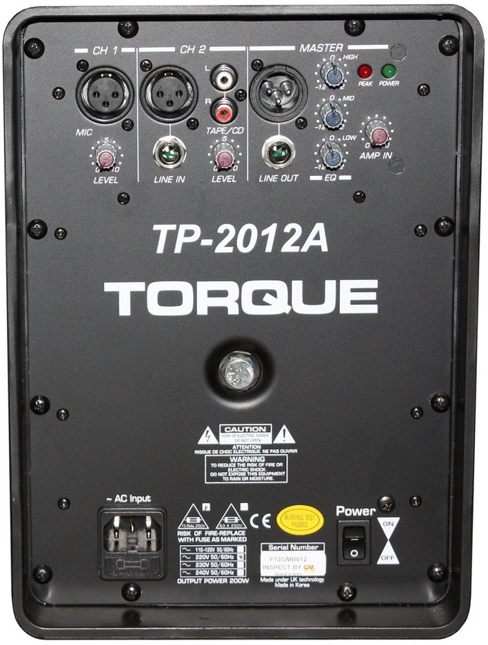 Активная колонка Torque TP2012A