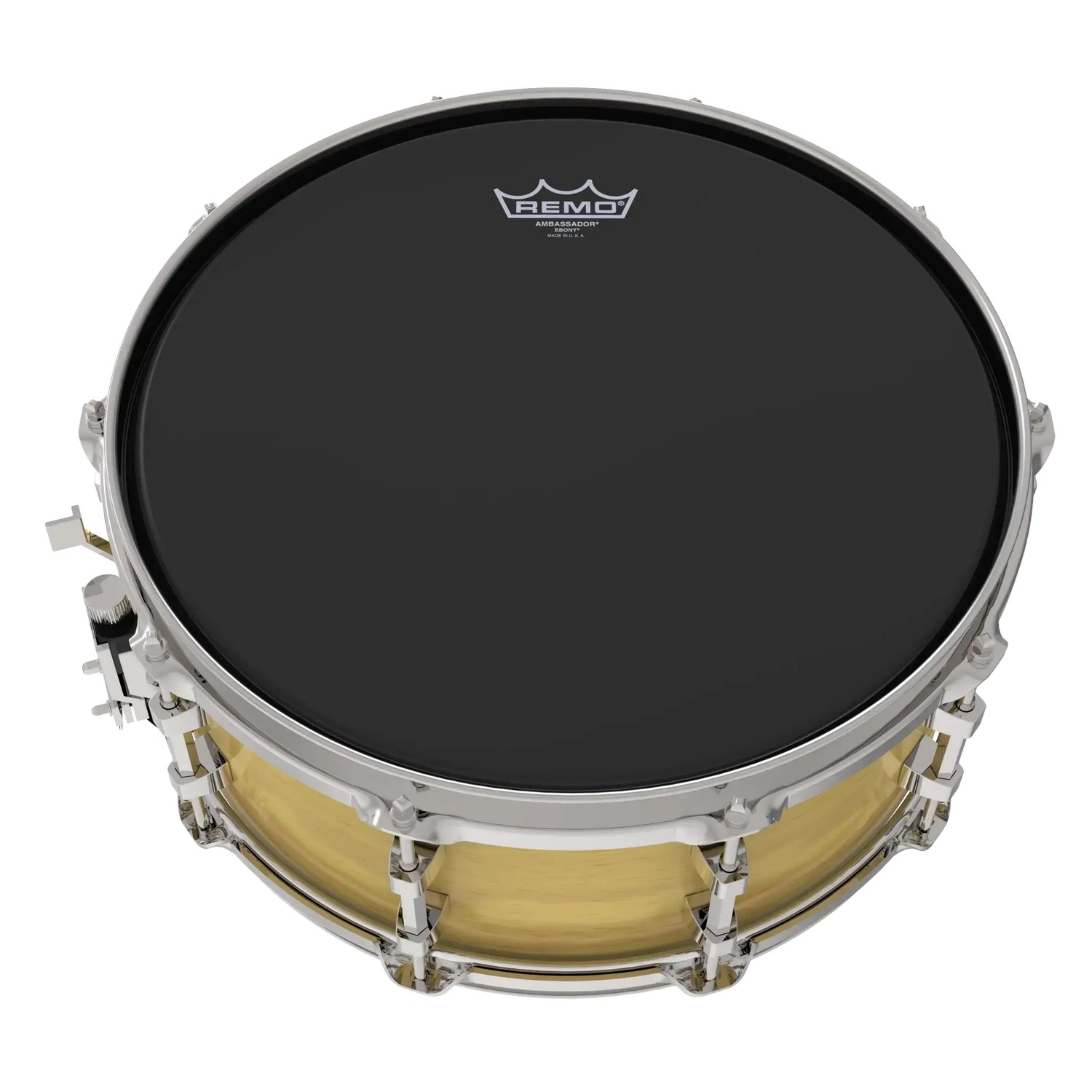 Пластик для барабана REMO ES-0010-00 Batter Ambassador Ebony