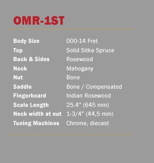 Акустическая гитара Sigma OMR-1ST