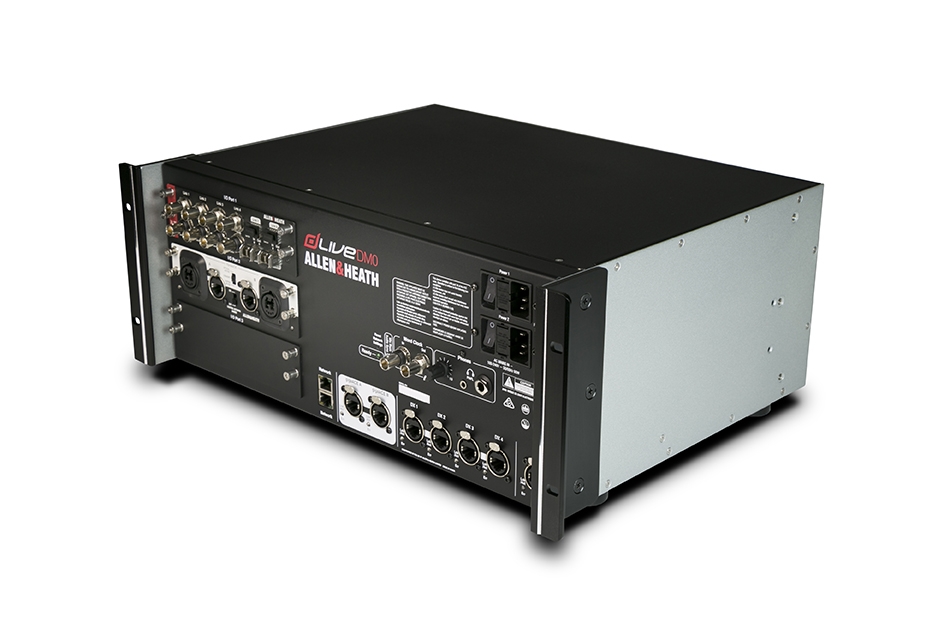 Стейджбокс Allen&Heath dLive DM0 compact 4U MixRack Ultra FX