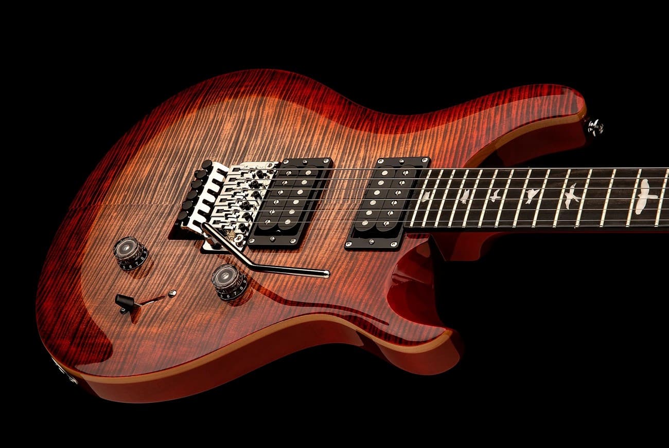 Электрогитара PRS SE Custom 24 Floyd Rose Charcoal Cherry Burst