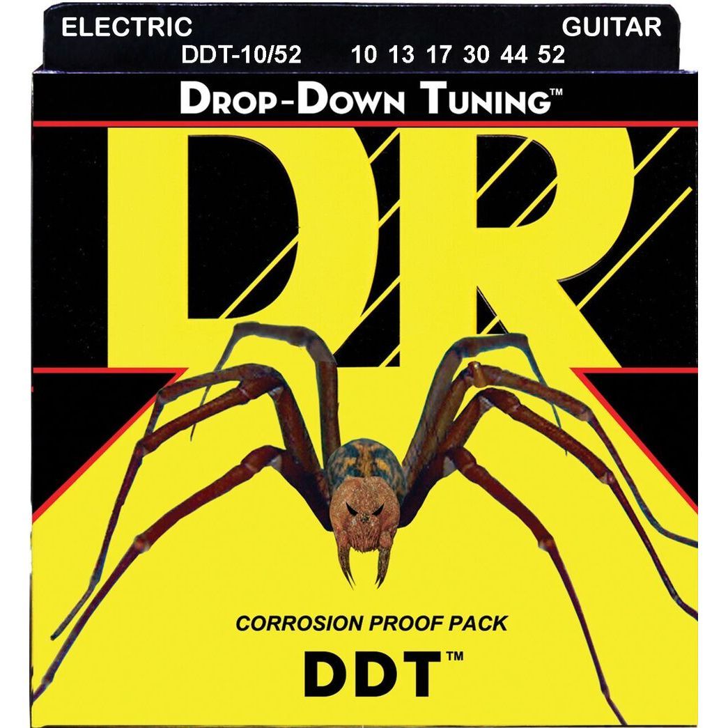Струны для электрогитар DR DDT-10/52 DROP-DOWN TUNING