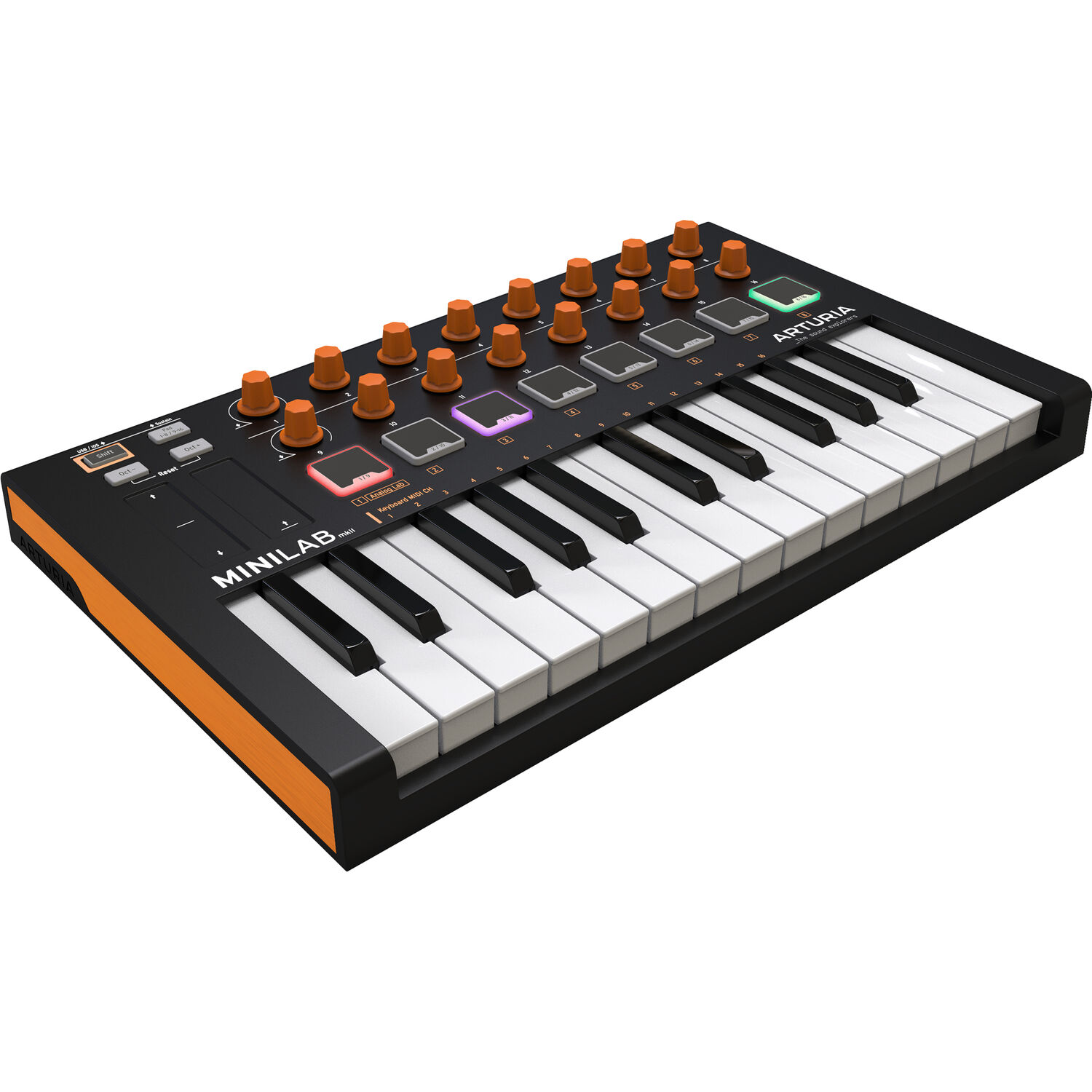 MIDI клавиатура Arturia Minilab mkII Orange
