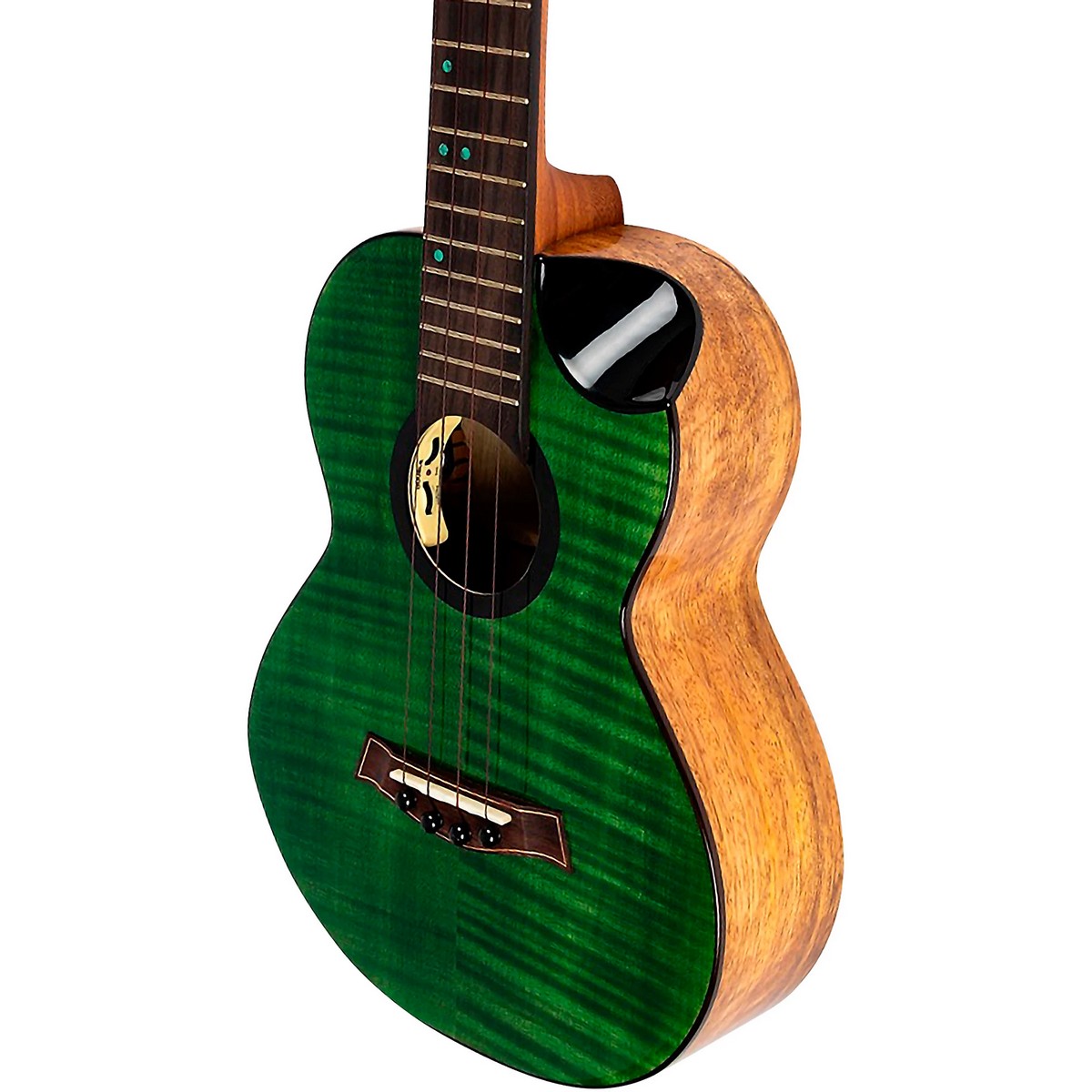 Электро-укулеле FLIGHT COMET TENOR EQ-A Green