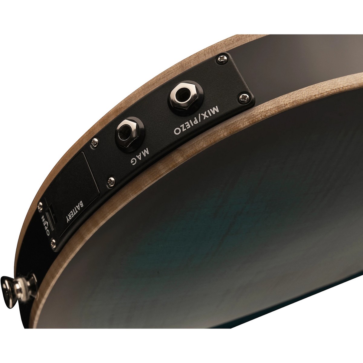 Электрогитара PRS SE Hollowbody-II Piezo, Peacock Blue Burst