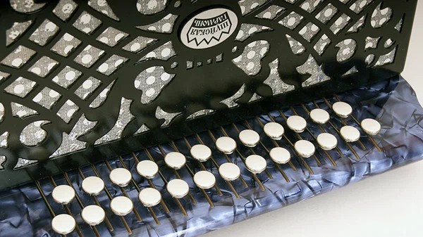 Гармонь Шуйская S6XL-A-BL "Чайка 204" 25х25-II синяя