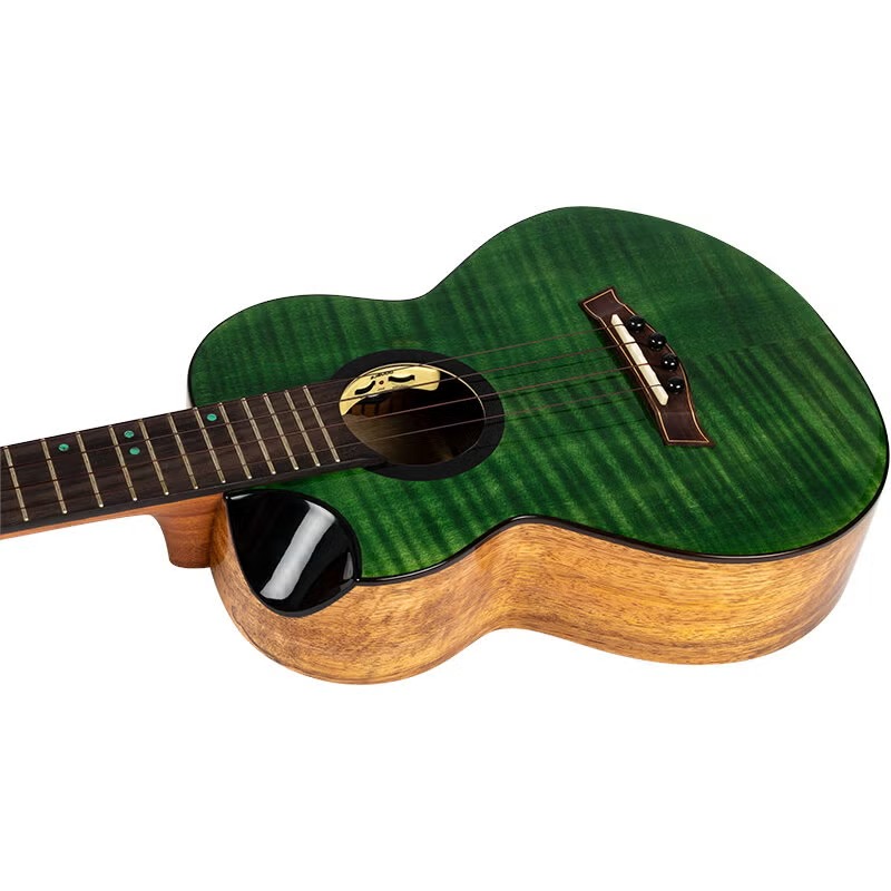 Электро-укулеле FLIGHT COMET TENOR EQ-A Green