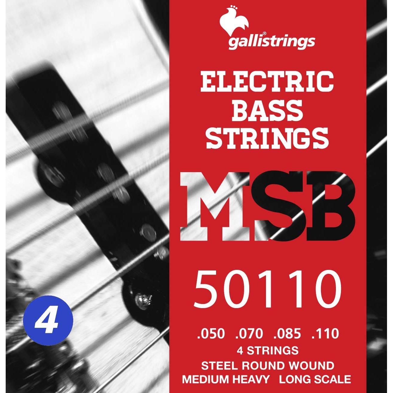 Струны для бас-гитары GALLI MSB50110