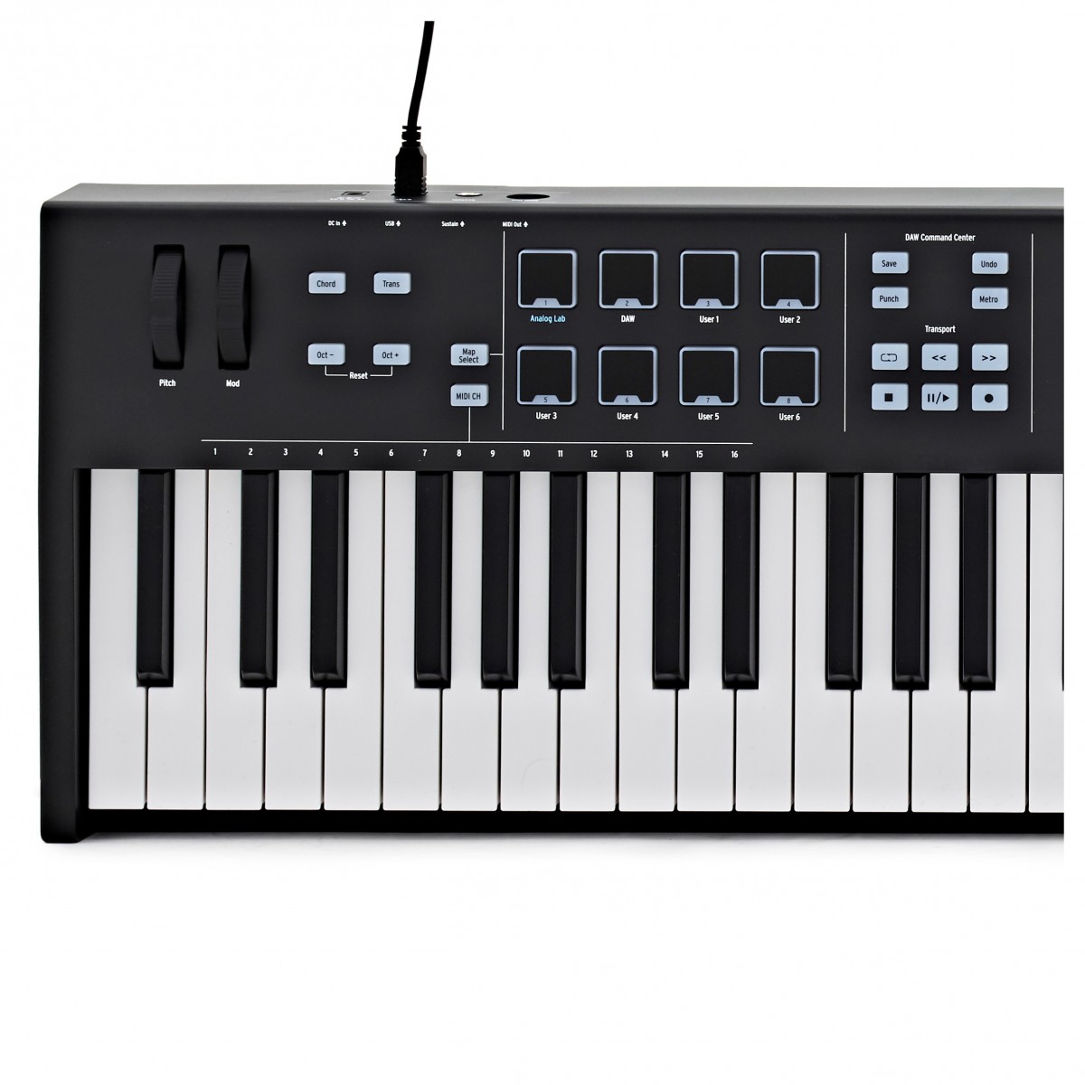 MIDI клавиатура Arturia KeyLab Essential 88 Black Edition