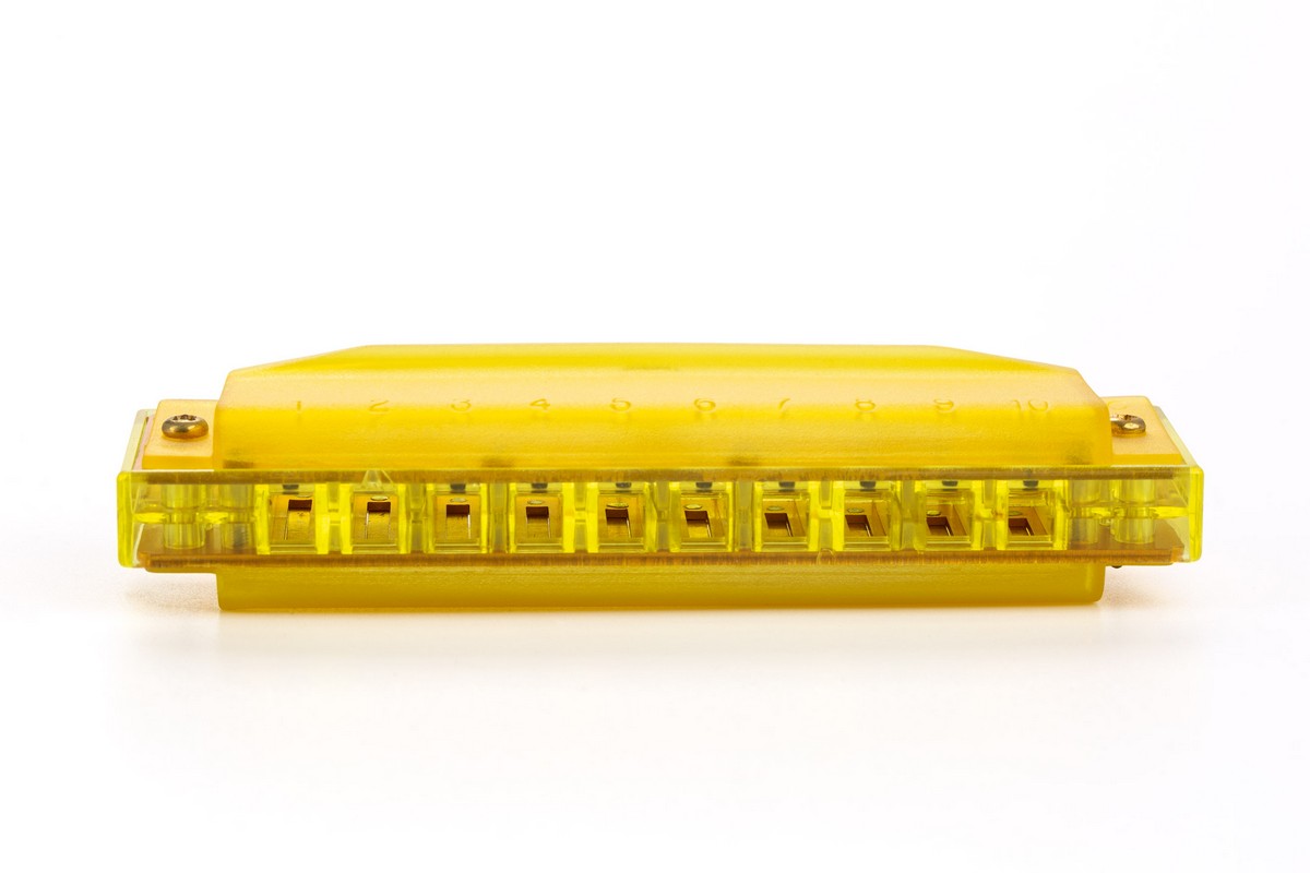 Губная гармошка HOHNER M1110Y Translucent Yellow