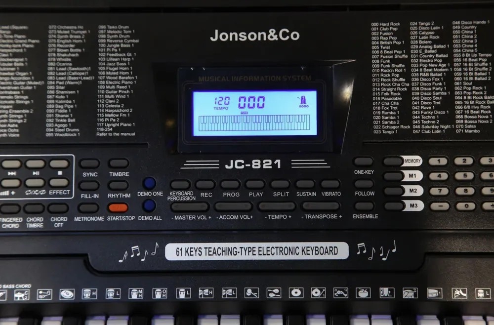 Синтезатор Jonson&Co JC-821