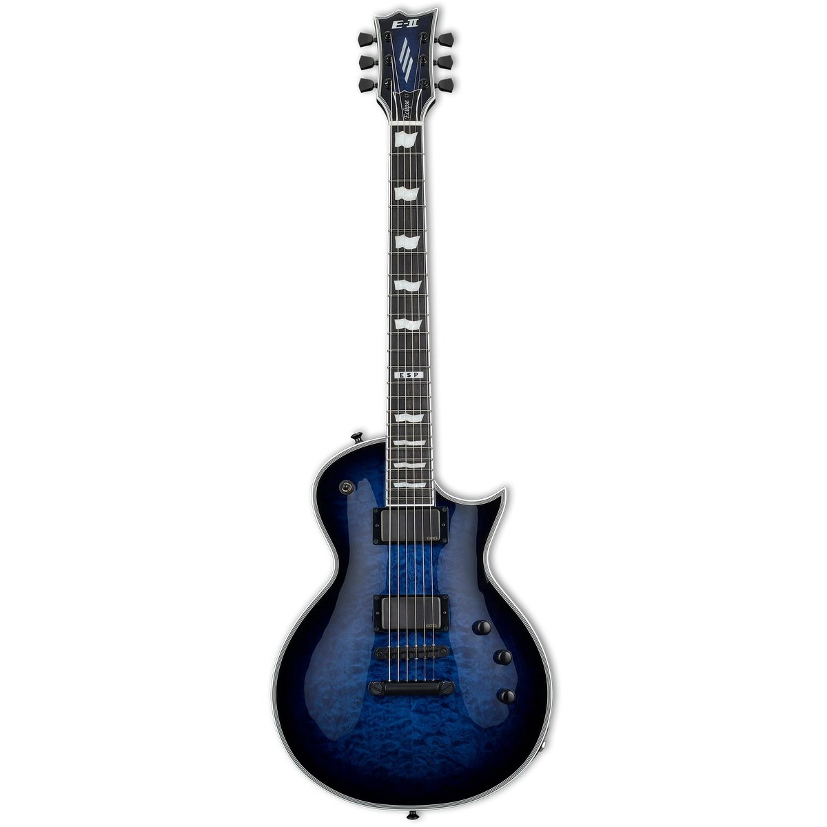 Электрогитара ESP E-II Eclipse QM Reindeer Blue Japan