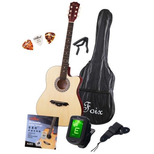 Акустическая гитара Комплект Foix FFG-2039CAP-NA