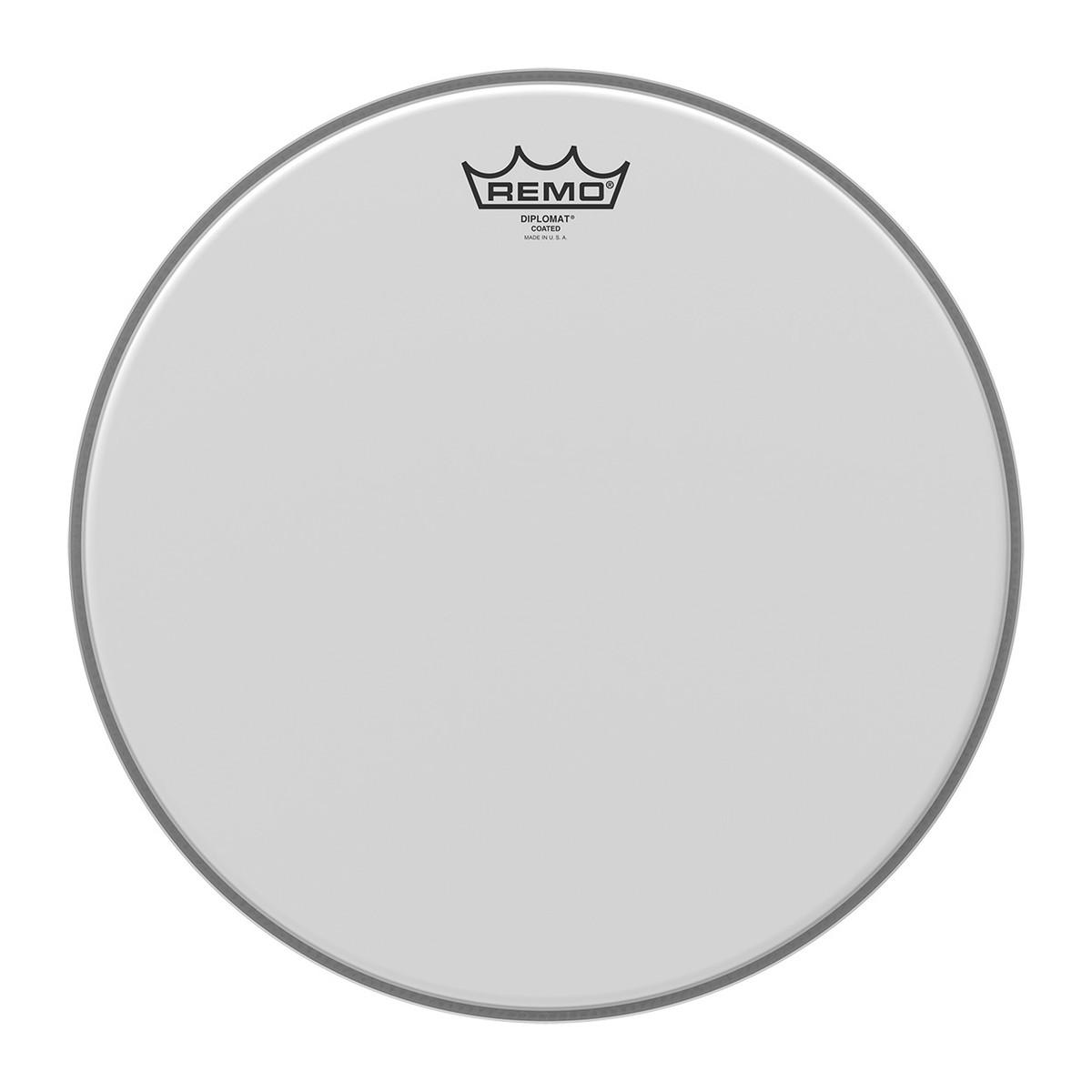 Пластик для барабана REMO BD-0115-00 Batter Diplomat Coated
