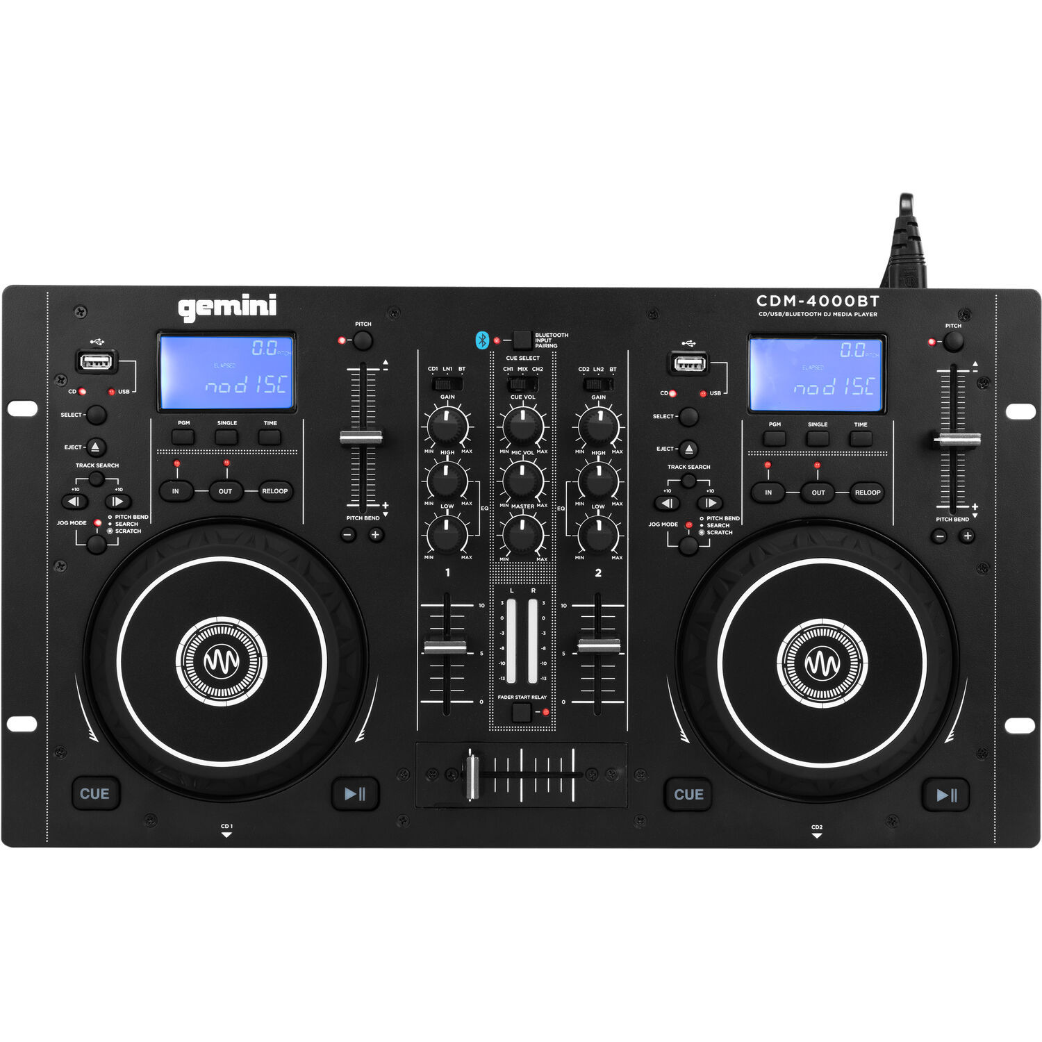 DJ контроллер Gemini CDM-4000BT