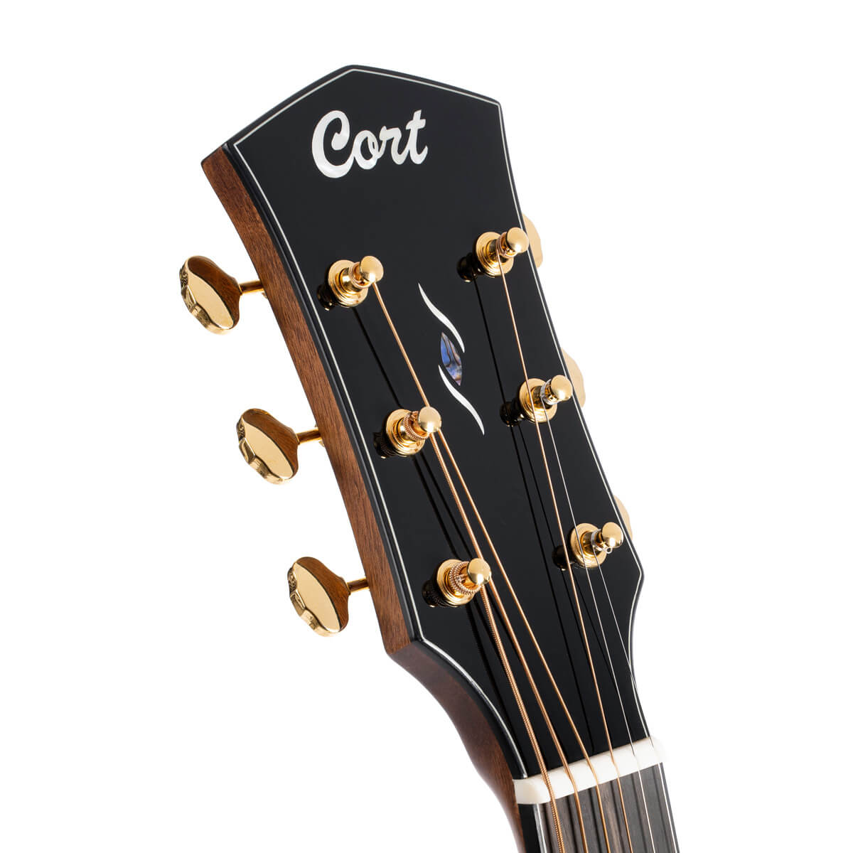 Электроакустическая гитара Cort Gold-A6-WCASE-NAT