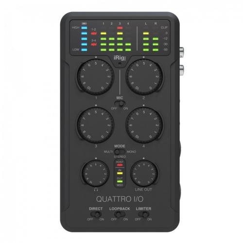 Аудиоинтерфейс IK Multimedia IRIG-Pro-QUATTRO-IN