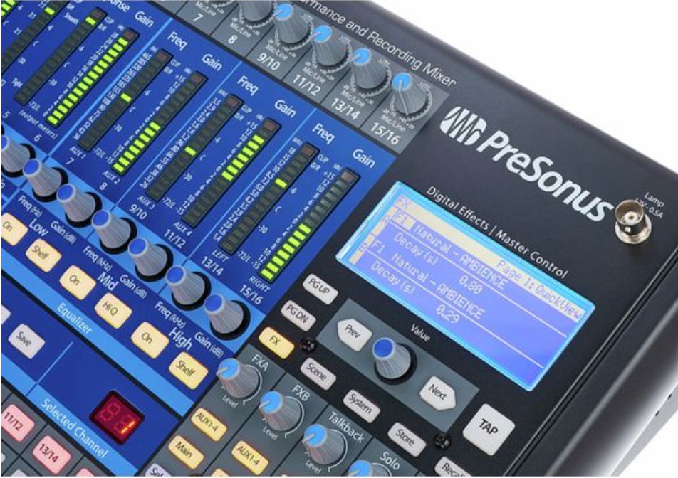 Цифровой микшер PreSonus StudioLive Mixer 16.0.2 USB