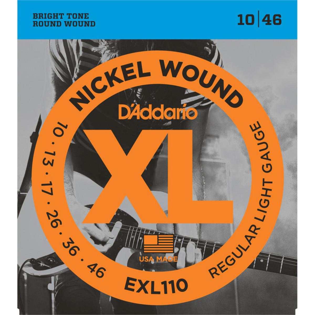 Струны для гитары D'Addario EXL110