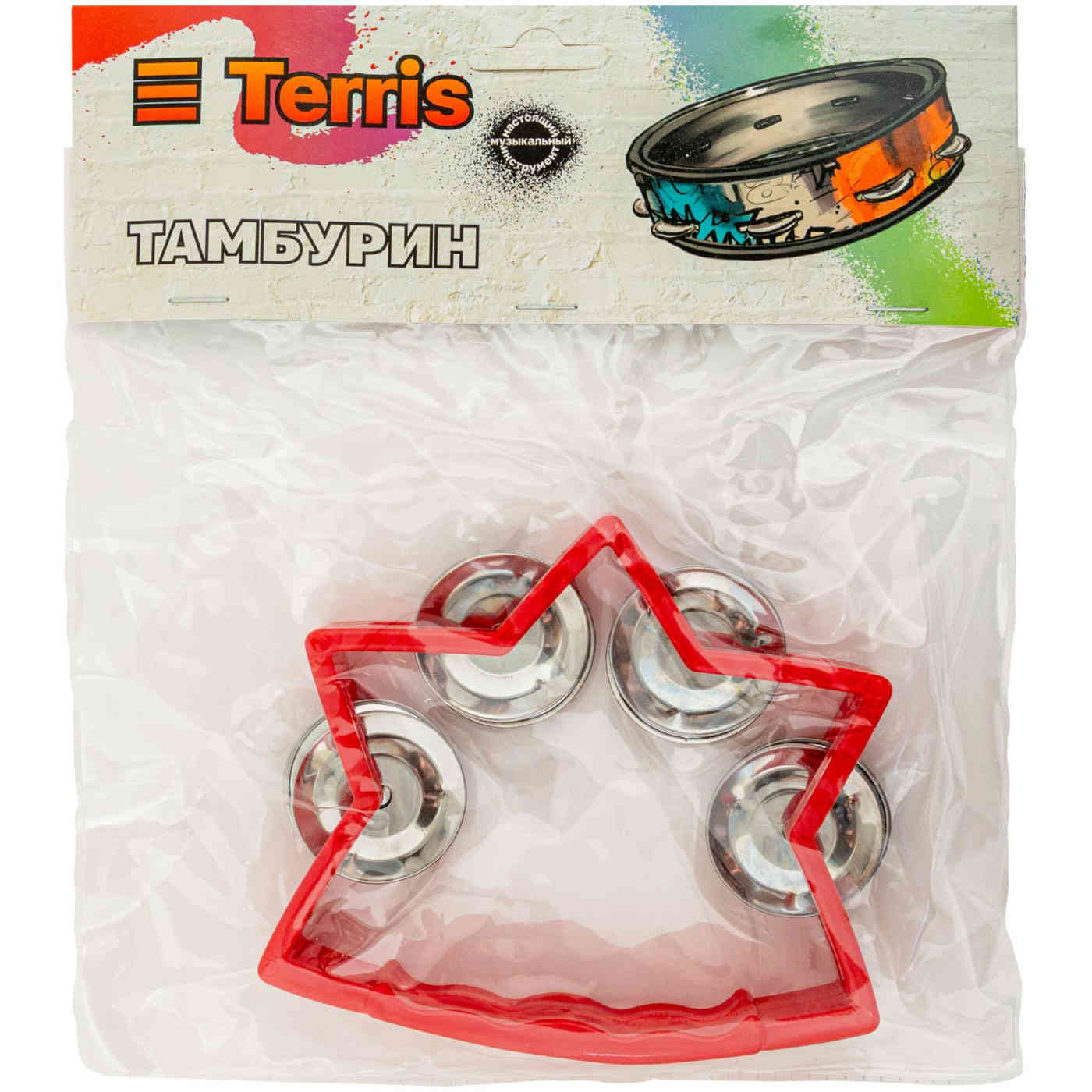 Тамбурин TERRIS HST-P12RD