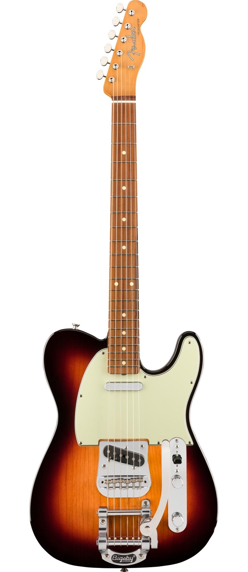 Электрогитара FENDER VINTERA '60S TELECASTER BIGSBY PAU FERRO FINGERBOARD 3-COLOR SUNBURST